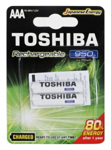Акумулятор Toshiba TNH-03GAE (AAA 950mAh x 2 ПК) (6684667)