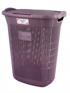 Кошик для білизни VIOLET HOUSE PLUM Віолетта 59х37х48 см Фіолетовий / Бузковий (6481511)