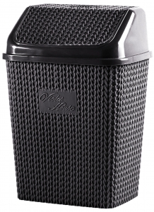 Контейнер для сміття Violet House Coffee Віолетта 34,5х19х24,5 см Коричневий (6513161)