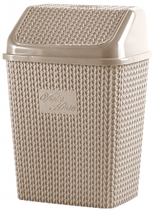 Контейнер для сміття Violet House Віолетта 34,5х19х24,5 см Cappuchino (6519692)