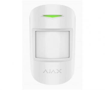 Бездротовий датчик руху та розбиття скла Ajax CombiProtect White (7170.06.WH1)