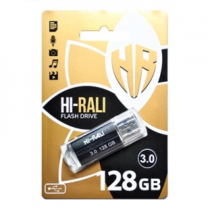 Флеш-накопичувач USB3.0 128GB Hi-Rali Corsair Series Black (HI-128GBCOR3BK)