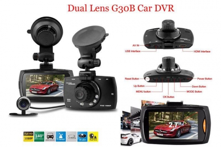 Відеореєстратор BTB G30B Car DVR 2.7 LCD HD 1080P