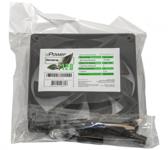 Вентилятор UPower UP12025HB34.15 120мм 3pin+Molex