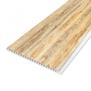 Панель ПВХ пластикова вагонка для стін та стелі Riko 7мм RL 3042 Ясен