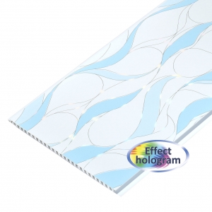 Панель ПВХ пластикова вагонка для стін та стелі Гармонія небесна ES.08.09 Riko