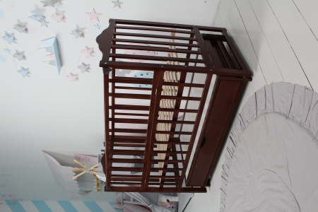 Ліжко дитяче Baby Comfort ЛД3 Горіх з ящиком