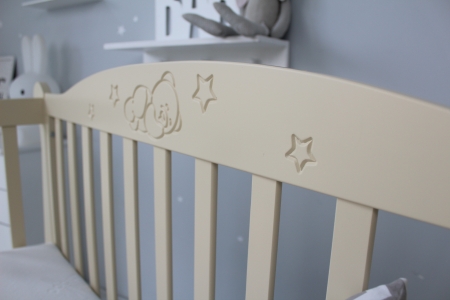 Ліжко дитяче Baby Comfort ЛД10 Слонова кістка