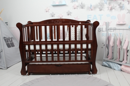Ліжко дитяче Baby Comfort ЛД10 Горіх