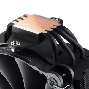 Кулер процесорний Enermax ETS-F40 Black (ETS-F40-BK), Intel: 2066/2011-3/2011/1200/1150/1151/1155/1156/1366/775, AMD: FM1/FM2/F2 AM2/AM2+/AM3/AM3+/AM4, 156x140x93 мм, 4-pin