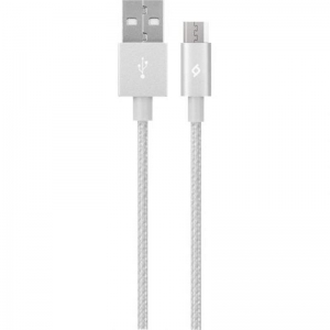 Кабель Ttec (2DK11G) USB - microUSB AlumiCable, 1.2м, Silver