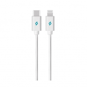 Кабель Ttec (2DKM04B) USB-C-Lightning, 1.5м White MFi