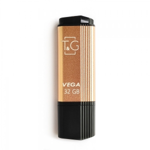Флеш-накопичувач USB 32GB T&G 121 Vega Series Gold (TG121-32GBGD)