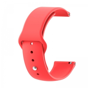 Силіконовий ремінець BeCover для Xiaomi iMi KW66/Mi Watch Color/Haylou LS01/LS02 Red (706348)