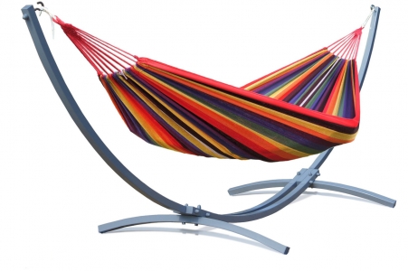 Двомісний гамак з каркасом WCG Mexico XXL 200х150