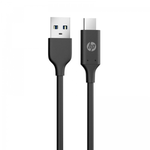 Кабель HP USB - USB-C, 1м, PVC, чорний (DHC-TC101-1M)