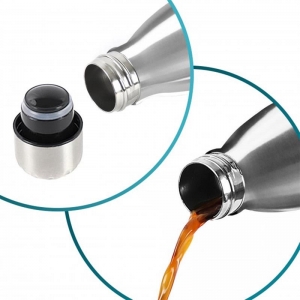 Термопляшка Tavialo 1000 мл Сріблястий (191010109)