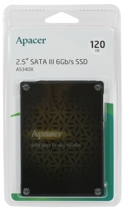Накопичувач SSD 120GB Apacer AS340X Panther 2.5