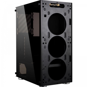 Корпус Frime Nucleus Black USB 3.0 без БП (Nucleus-U3-GLS-4DTRMLT16.6WP)