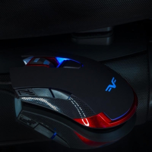 Миша Frime Falcon Black USB (FMC1980)