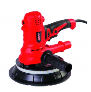 Шліфмашина для стін та стелі MPT 850 Вт 1400-2700 об/хв Ø180 мм діодне підсвічування аксесуари 6 шт MDS1853B