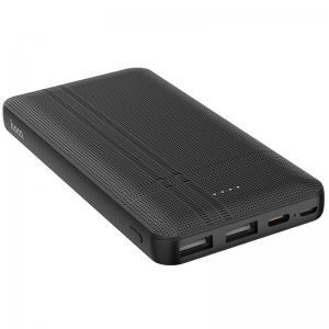 Портативний зарядний пристрій Hoco Power Bank J48 Nimble 10000 mAh Чорний