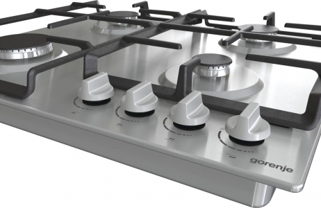Варкова поверхня Gorenje G641EX Хром