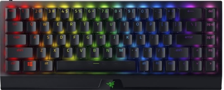 Клавиатура беспроводная Razer BlackWidow V3 Mini Hyperspeed Green Switch (RZ03-03891600-R3R1) Black USB/Bluetooth