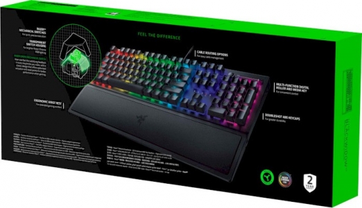 Клавиатура Razer BlackWidow V3 (RZ03-03540800-R3R1) Black USB