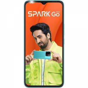 Смартфон Tecno Spark Go 2022 (KG5m) 2/32GB Dual Sim Turquoise Cyan (4895180776960)