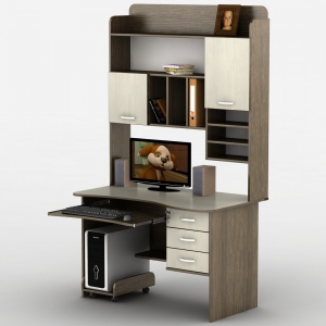 Комп'ютерний стіл Тиса СК-28 Венге магія - Дуб молочний