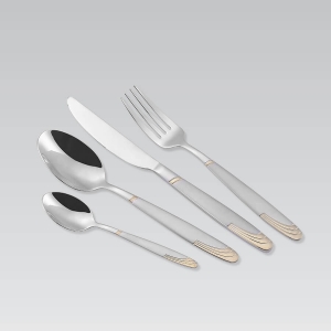 Набір столових приладів Maestro MR-1512 G 24 предмети Хром