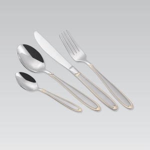 Набір столових приладів Maestro MR-1515 G 24 предмети Хром