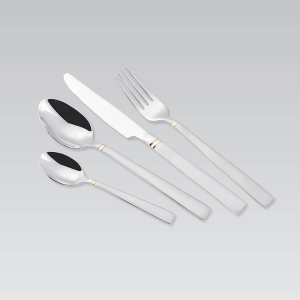 Набір столових приладів Maestro MR-1517 G-24 24 предмети Хром