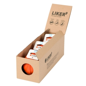 М'ячик Collar Лайкер9 д-9 см Помаранчевий