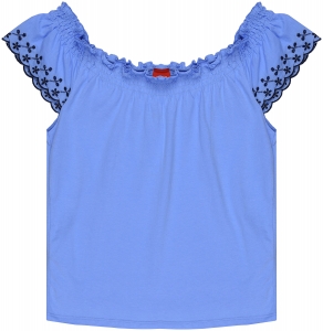 Футболка для дівчинки s.Oliver 164 см блакитний 66903325639