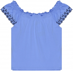 Футболка для дівчинки s.Oliver 164 см блакитний 66903325639