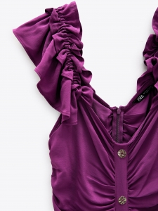 Жіноча сукня Zara XS фіолетовий 1971166603