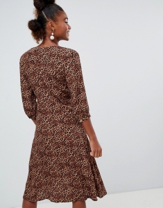 Женское платье Monki 36 леопардовый 29116724448