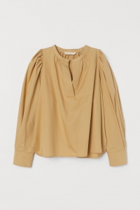 Жіноча блуза H&M 40 темно-бежевий 12118449711