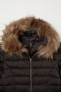 Жіноча куртка H&M 36 чорний 10086426758