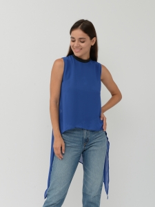 Жіноча блуза H&M 34 синій 5410121