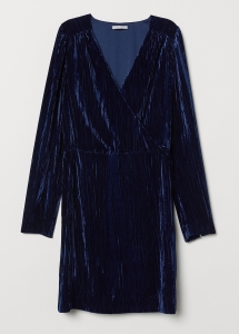 Жіноча сукня H&M 38 темно синій 5342688