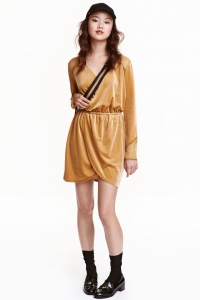 Жіноча сукня H&M 32 гірчичний 11024371264