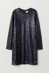 Жіноча сукня H&M 32 Темно синій 6827588