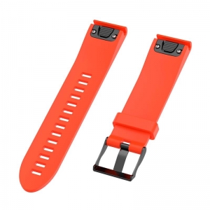Ремінець Garmin QuickFit 20 Dots Silicone Orange (QF20-STSB-ORNG)