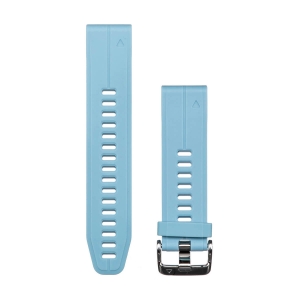 Ремінець Garmin QuickFit 20 Smooth Silicone Band Blue (QF20-SMSB-BLUE)