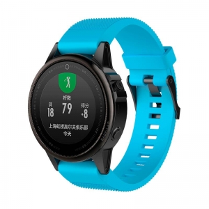 Ремінець Garmin QuickFit 20 Dots Silicone Band Blue (QF20-STSB-BLUE)