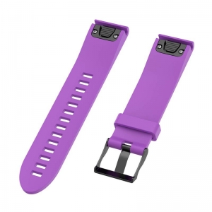 Ремінець Garmin QuickFit 20 Dots Silicone Band Purple (QF20-STSB-PURP)
