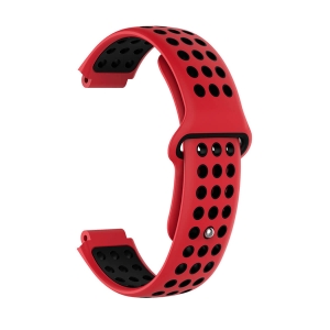 Ремінець Garmin Universal 16 Nike-Style Silicone Band Red/Black (U16-NSSB-RDBK)
